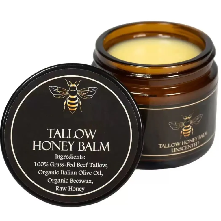 بلسم العسل الطبيعي | Natural Tallow Honey Balm